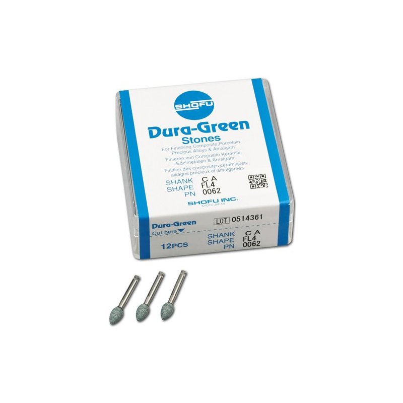 SHOFU Dura-Green, Arkansas Verdes, CA, FL4 - 12Un.