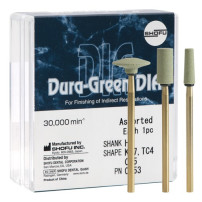 Kit Abrasivos Shofu Dura-Green Dia TC4, KN7, CY5
