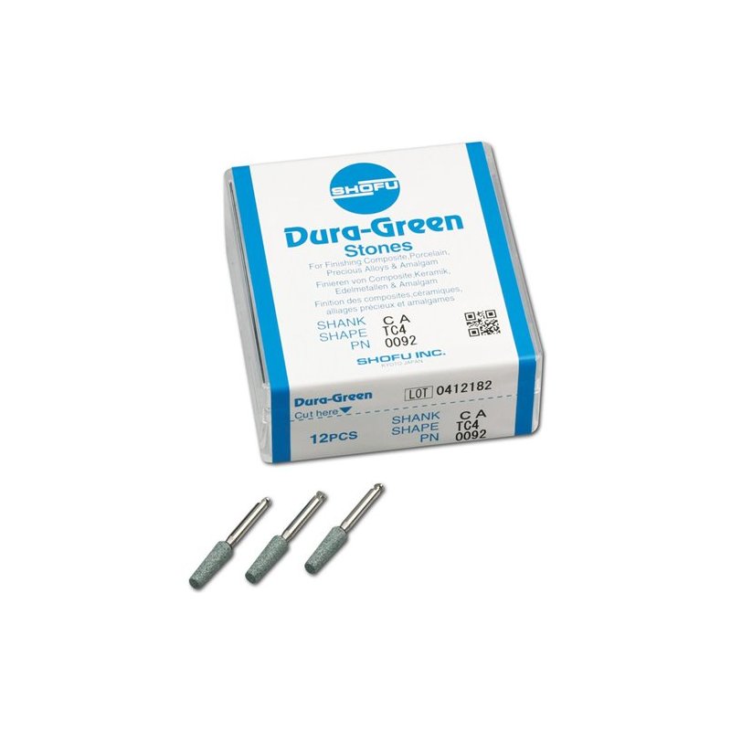 SHOFU Dura-Green, Arkansas Verdes, CA, TC4 - 12Un.