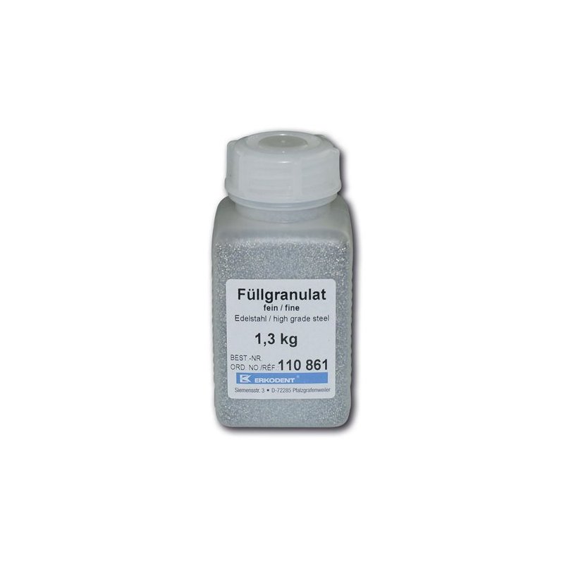 Granulado fino de enchimento para maquinas de Termo-Vacuo
