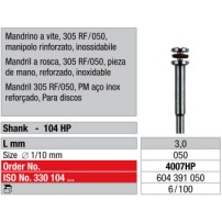 Mandril Reforçado para Discos