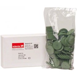 Discos de polimento de Borracha verde