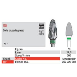 Broca Tungstenio Corte Cruzado Grosso 5350.060