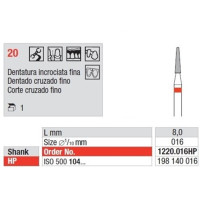Broca Tungstenio Corte Cruzado Fino 1220.016HP