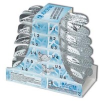 12 Moldeiras de aluminium perfuradas