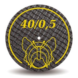 Discos de Corte Reforçados Super Finos Ø40 x 0,50 - 10un.