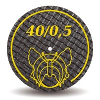 Discos de Corte Reforçados Super Finos Ø40 x 0,50 - 10un.