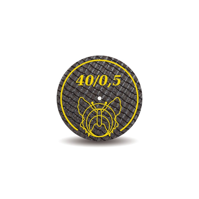 Discos de Corte Reforçados Super Finos Ø40 x 0,50 - 10un.