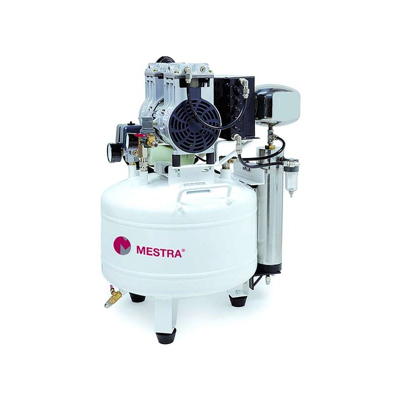 Compressor de pistão seco 80 L/MIN com secador