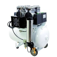 Compressor de pistão seco 160 L/MIN com secador