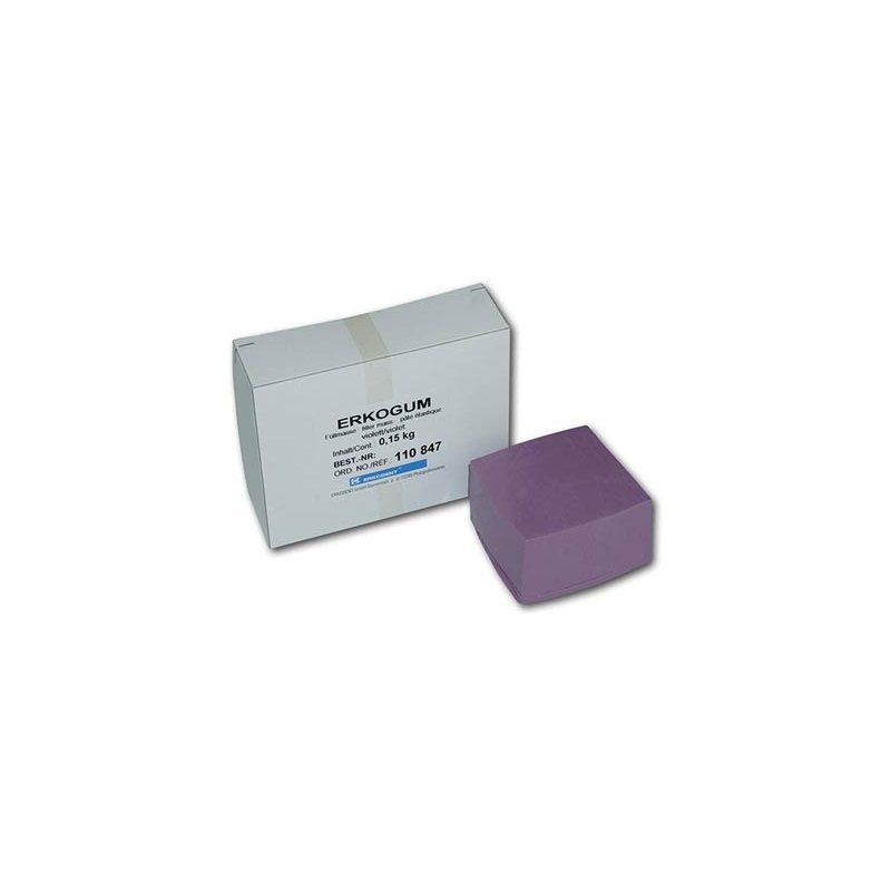 Erkogum material de bloqueio, Lilás - 150gr