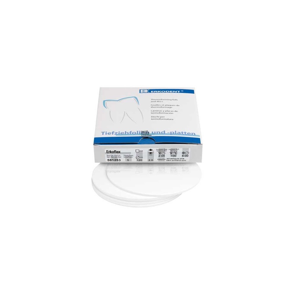 Placas Erkoflex brancas