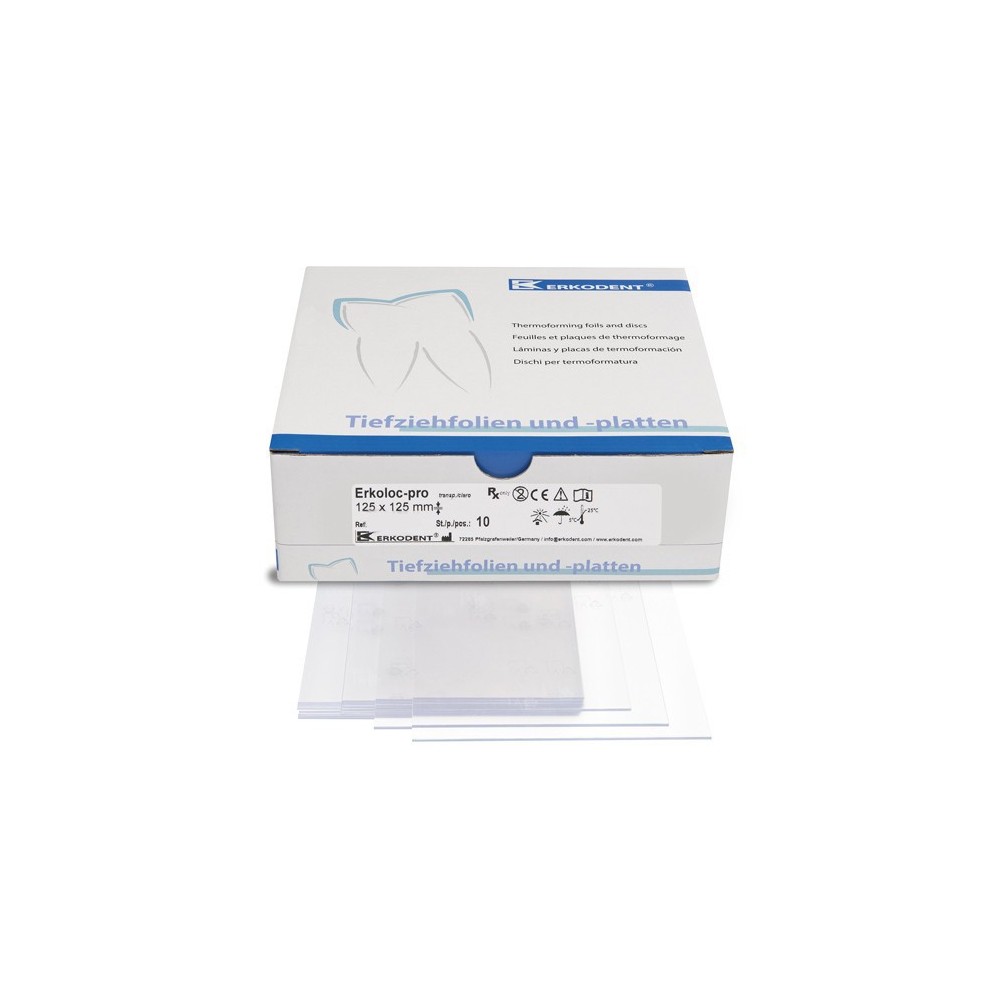 Placas Erkoloc-pro, 125x125mm