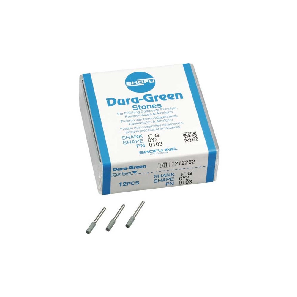 SHOFU Dura-Green, Arkansas Verdes CY2, FG - 12Un.