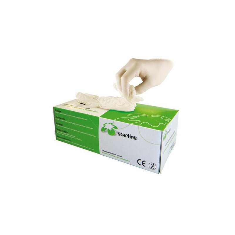 Luvas Latex Com Pó - L