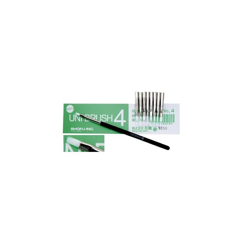 Pincel para compósitos Shofu Uni-Brush n.4 + 10 Pontas