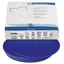 Erkoflex Ø 125mm, th. 2.00mm, dark blue