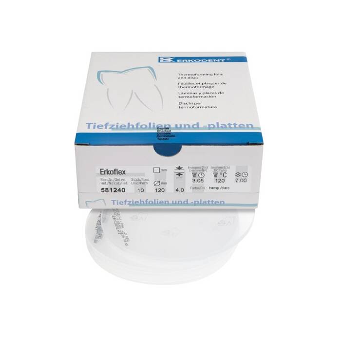 Erkodent Erkoflex Ø120mm 4mm 10un 